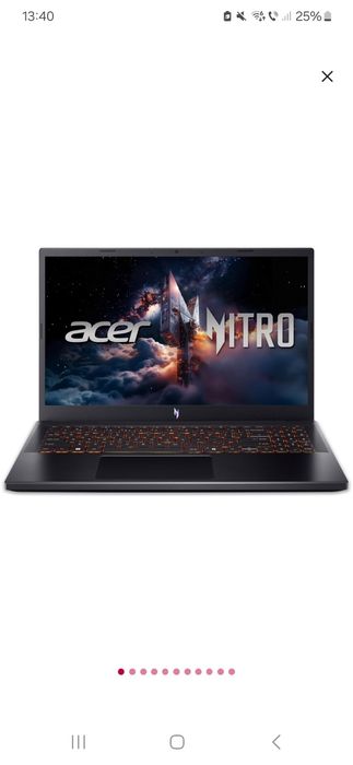 Laptop de gaming Acer Nitro V 15 (generația 2025/2026),