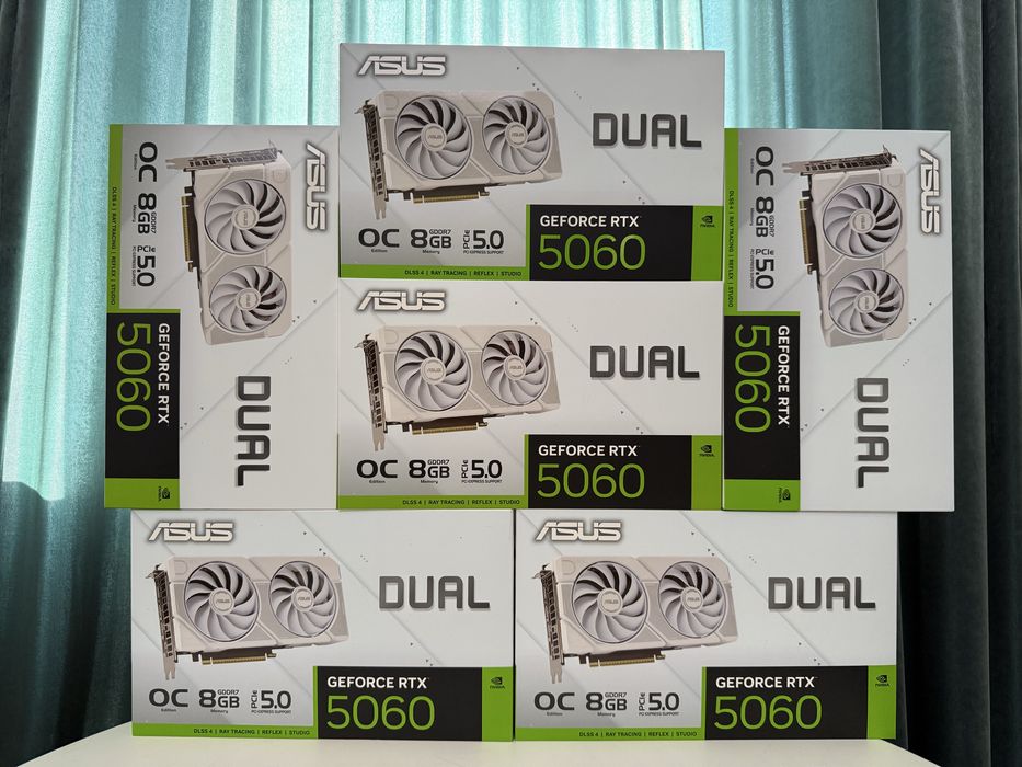 Asus Dual RTX 5060 White OC 8GB