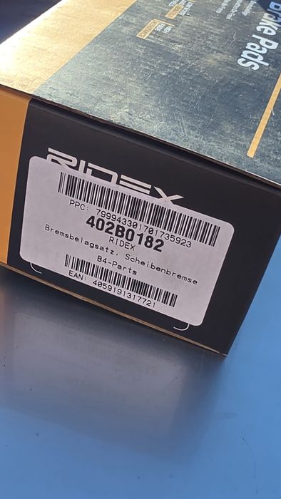 Чисто нови предни дискове и накладки RiDEX.Subaru Impreza 2.0R 2006 го