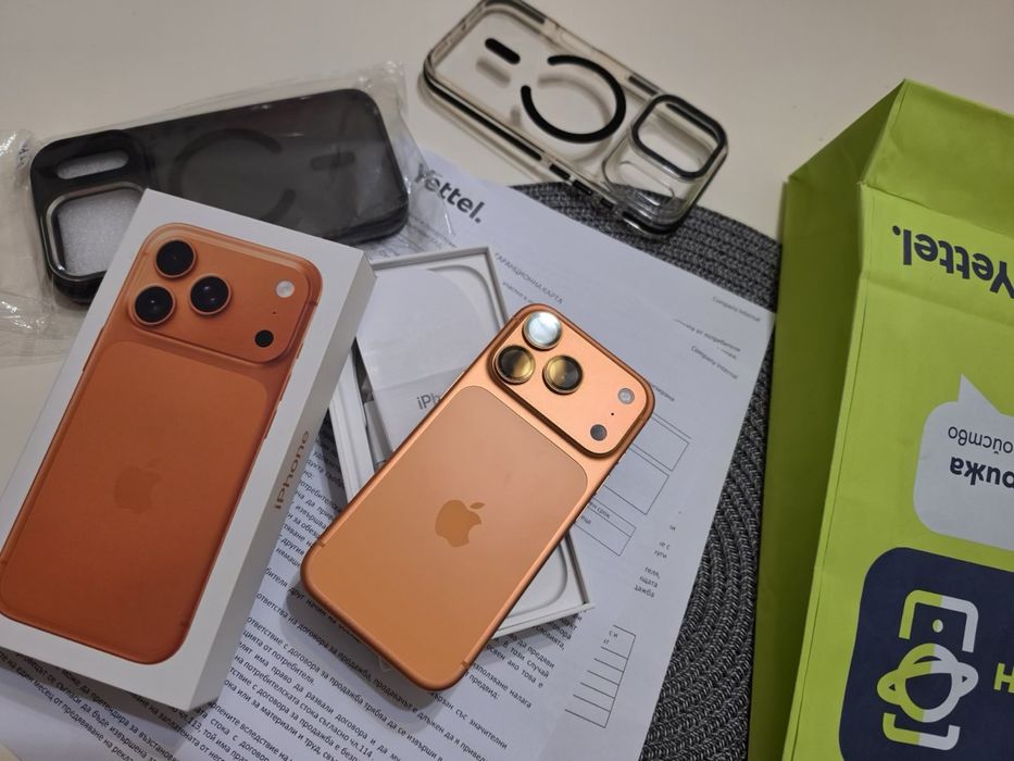 Iphone 17 pro 256 GB ORANGE като НОВ
