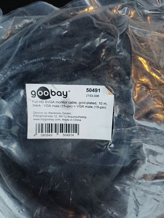 Cablu VGA full HD 10/15m