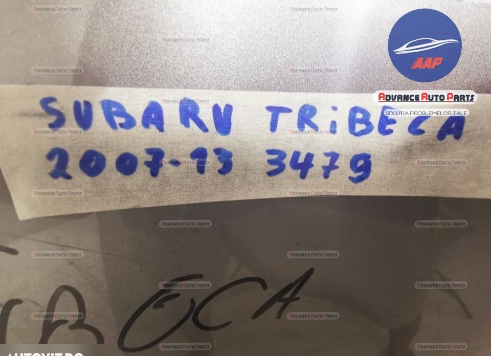 Предна броня счистачки, оригинална, в добро състояние Субару Трибека /