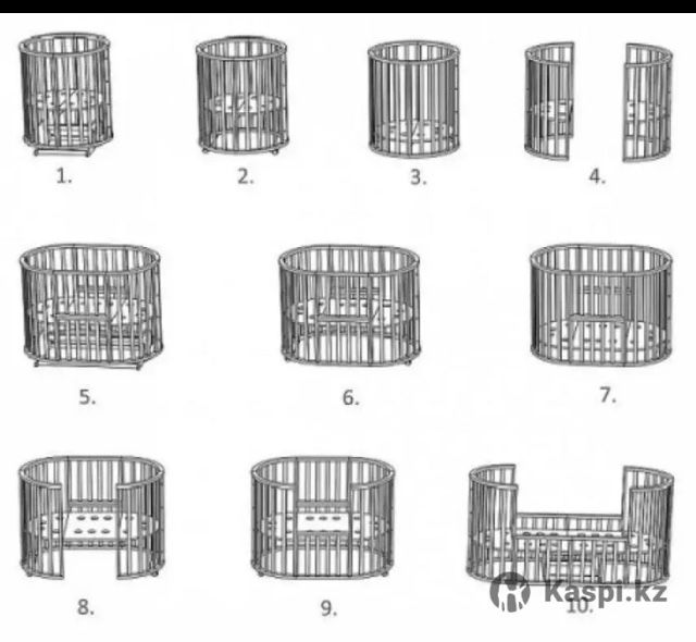 Кроватка-трансформер