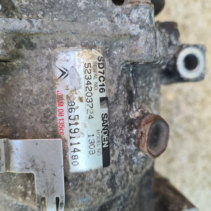 Compresor clima ford focus 2,peugeot 206,307,Citroen c4,motor 1.6 D