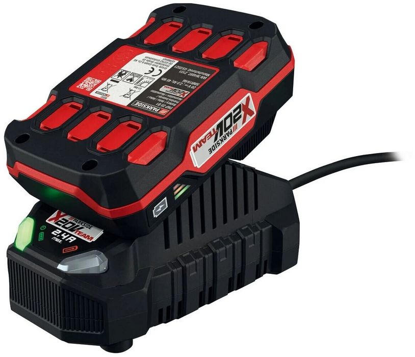 20V комплект Parkside Зарядно и Акумуторна батерия 2Ah РАР 2 и PLG 20 C1