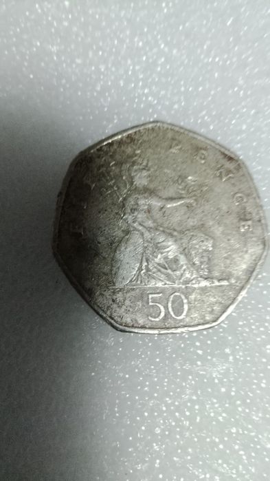 Moneda 50 pence 1997 regatul unit