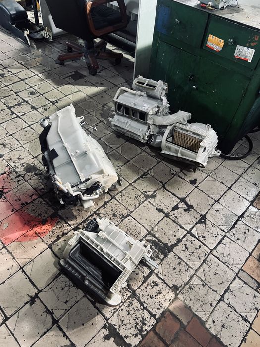 Радиатор печки, замена