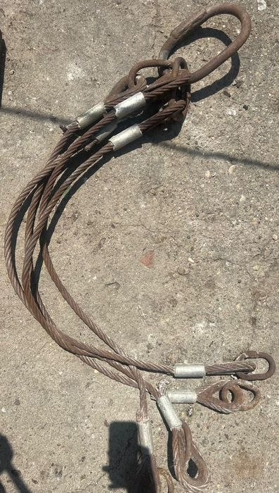 Șufă, cablu ricare cu  4 zale