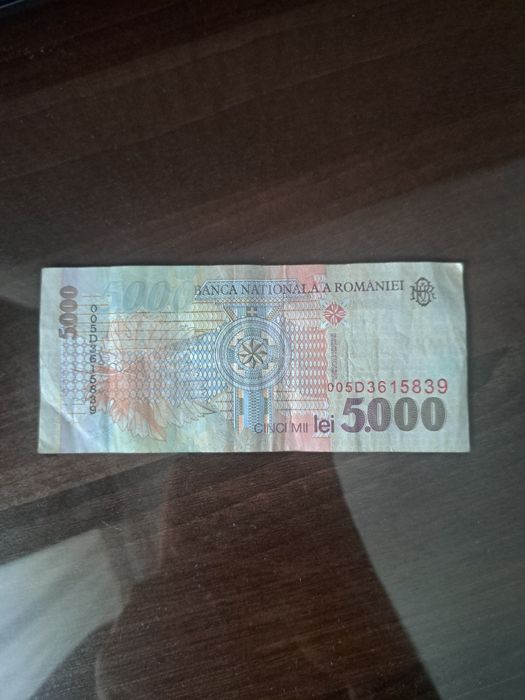 Bancnota 5000 lei