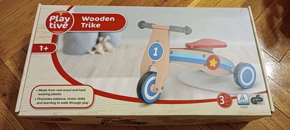 Детско дървено колело