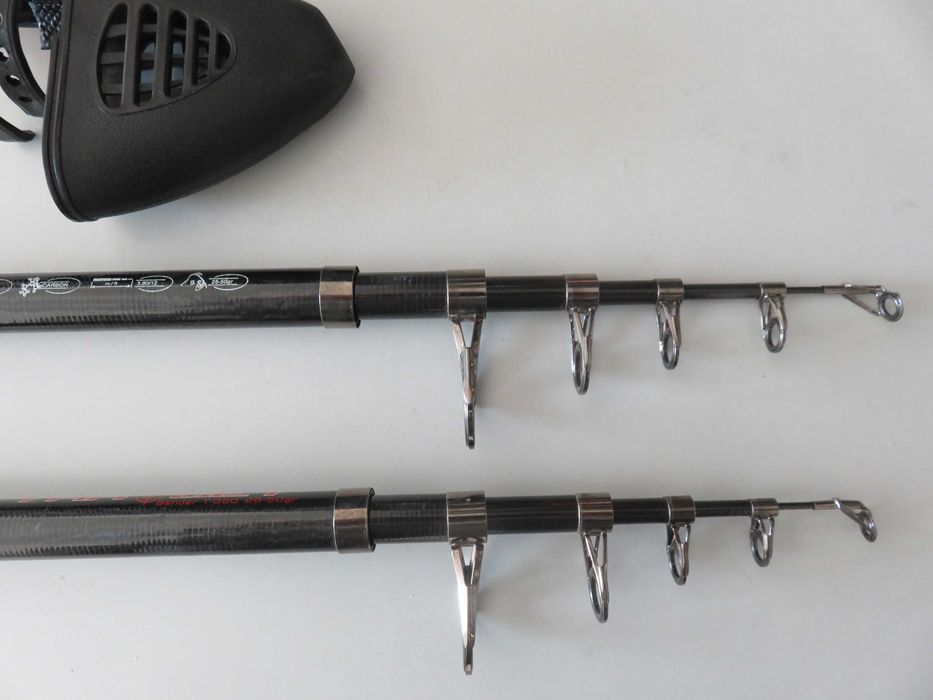 Въдици – телескопи с водачи Abu Garcia, Trabucco и Filstar
