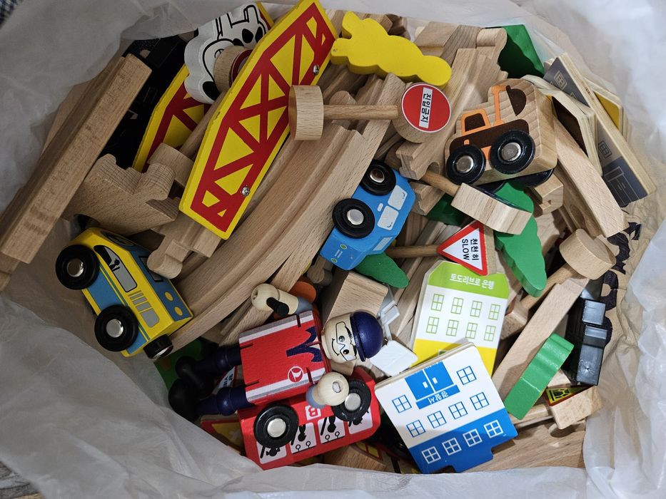 Машинки. Железная дорога. Магнитная мозайка и др