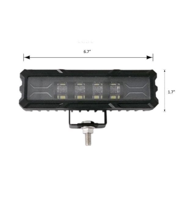 15,5 cm 7д диоден прожектор супер мощен халоген 1брой led bar лед ...