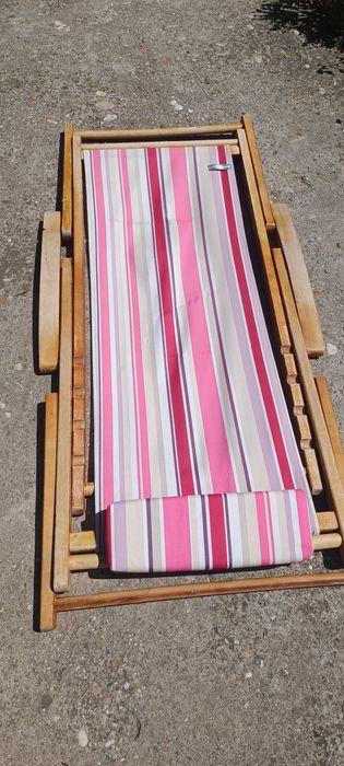 sezlong lemn original