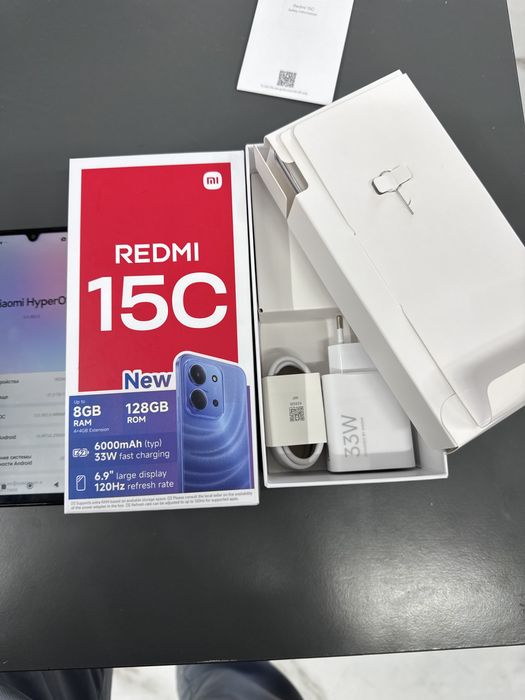 Redmi 15C  Yangi Holatda