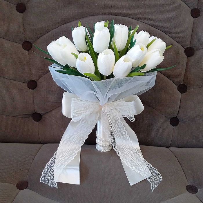 Букет невесты свадебный, бутоньерки и сумочка невесты