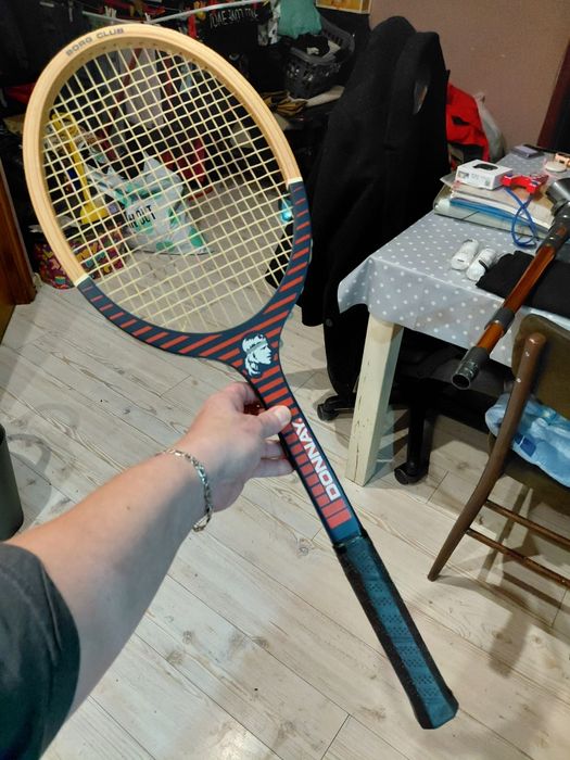 Ретро тенис ракета" Donnay"