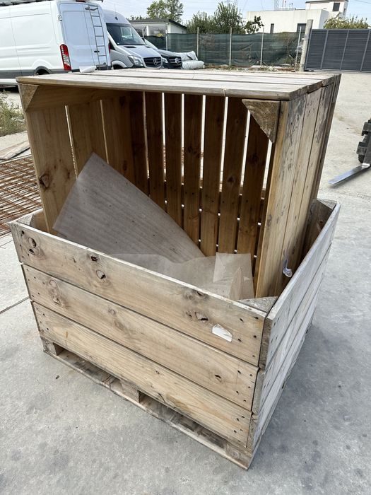Boxpaleti lemn , stare foarte buna !