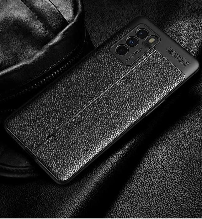 Husa Premium model PIELE pentru Oppo Reno6 5G