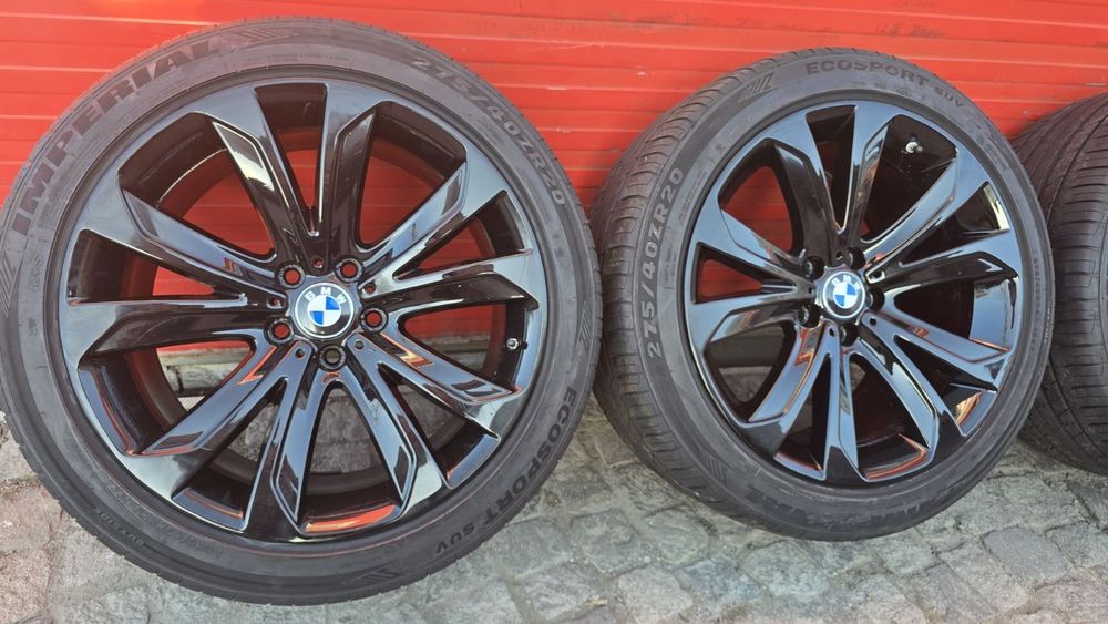 Оригинални джанти за БМВ Х5 Х6 20 цола 5х120  спорт пакет  с гуми