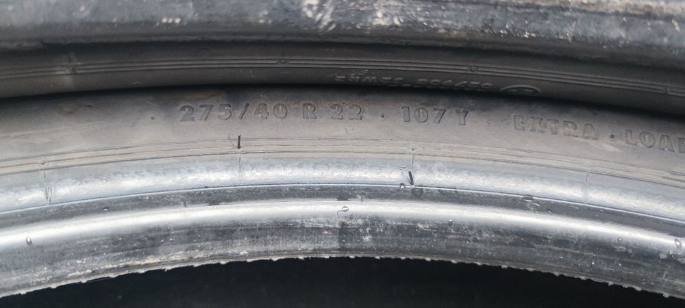 Летни гуми 275 40 22 и 315 35 22 спорт пакет 4бр