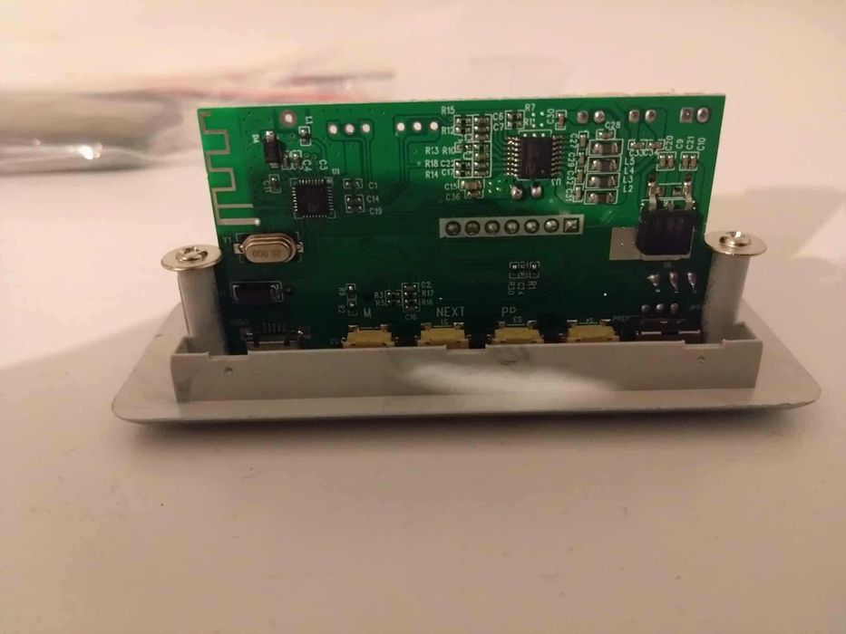 Modul mp3 cu slot pentru sd card usb radio fm bluetooth  2x25w