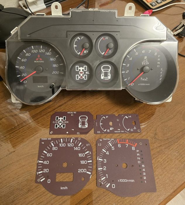 Панель приборов паджеро 3