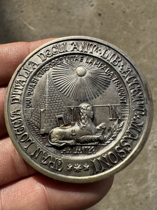 Medalii masonice din argint