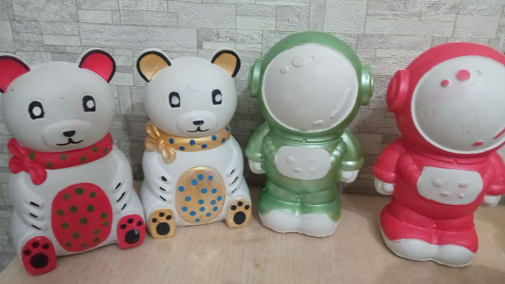 Копилка из гипса