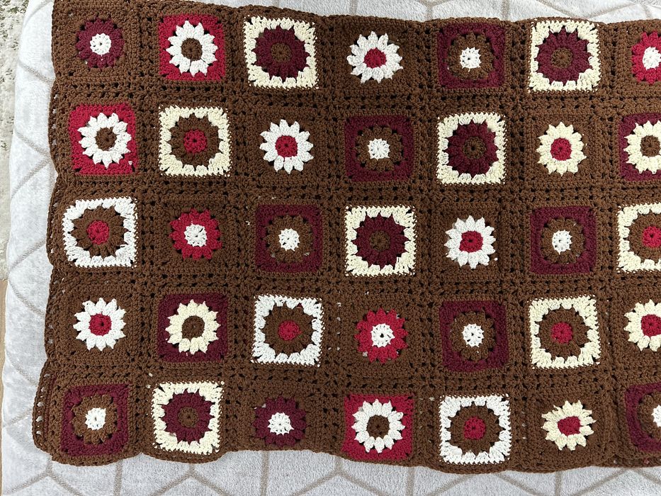 Patura crosetata 120x120cm