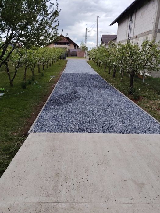 Piatra concasata colorata de Pojorata