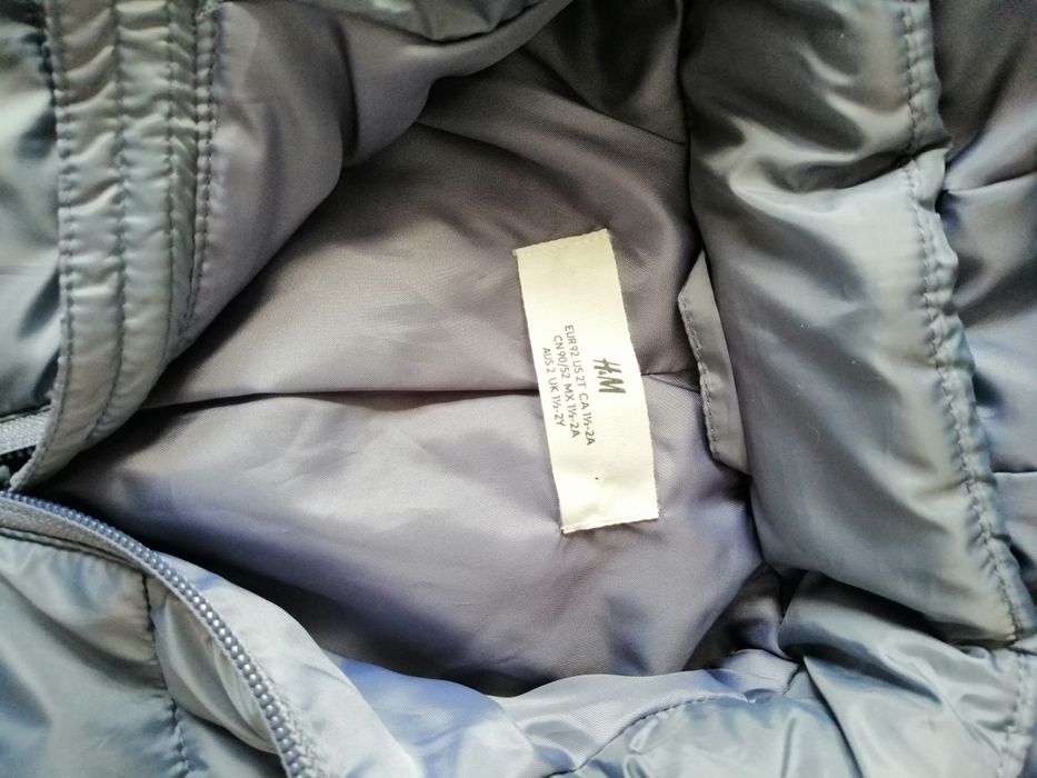 Geaca intermediară matlasata H&M, marimea 92