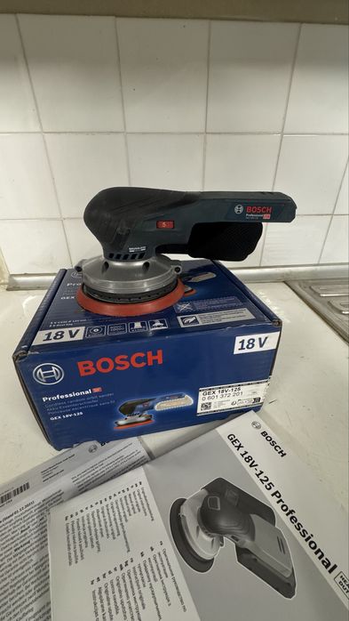 Slefuitor orbital Bosch GEX  18v 125