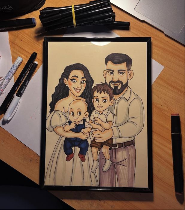 Ilustratii personalizate