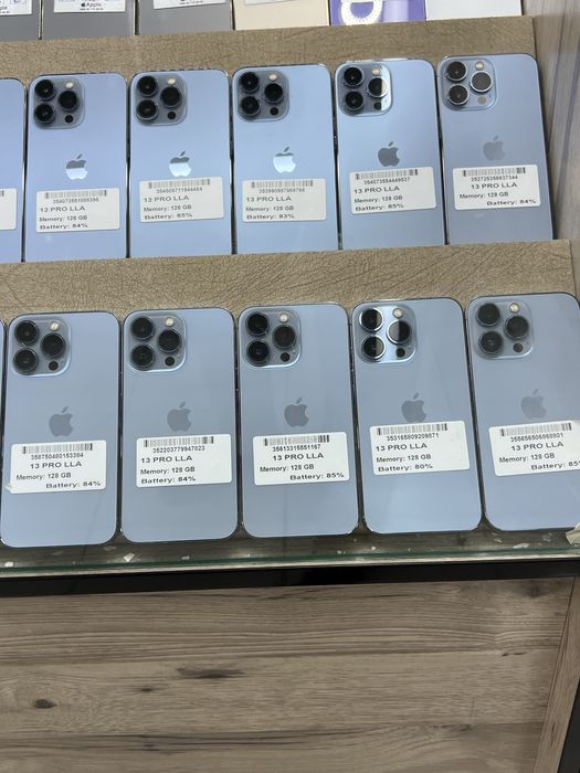 Iphone 13 pro xotira 128 region LLA