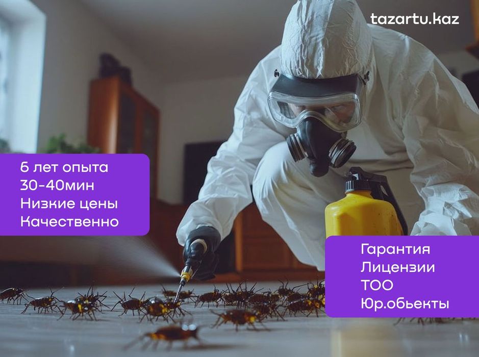 Дезинфекция  от клопов Тараз