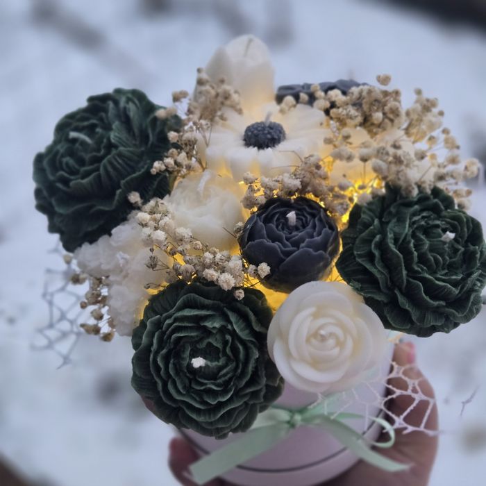 Ароматни соеви свещи/букети/подаръчета за всеки повод!