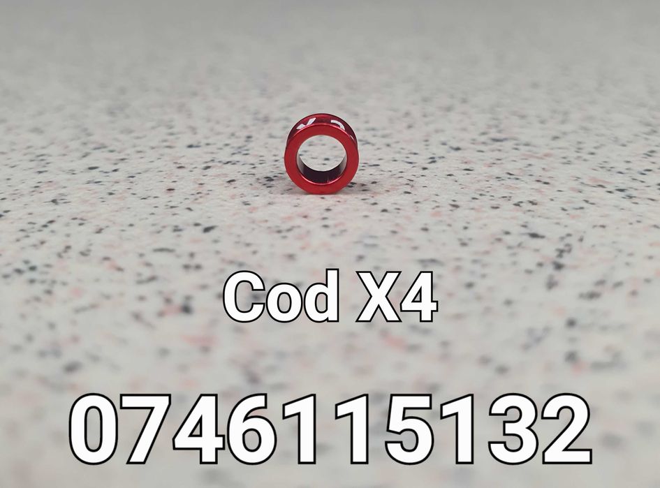 Papagali Nimfe Perusi Cacadu Ara Canar African-Inele de 4mm- ALIAJ- X4