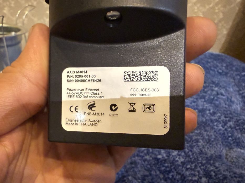 * AXIS M3014 потолочная iP камера видео наблюдения оригинал!