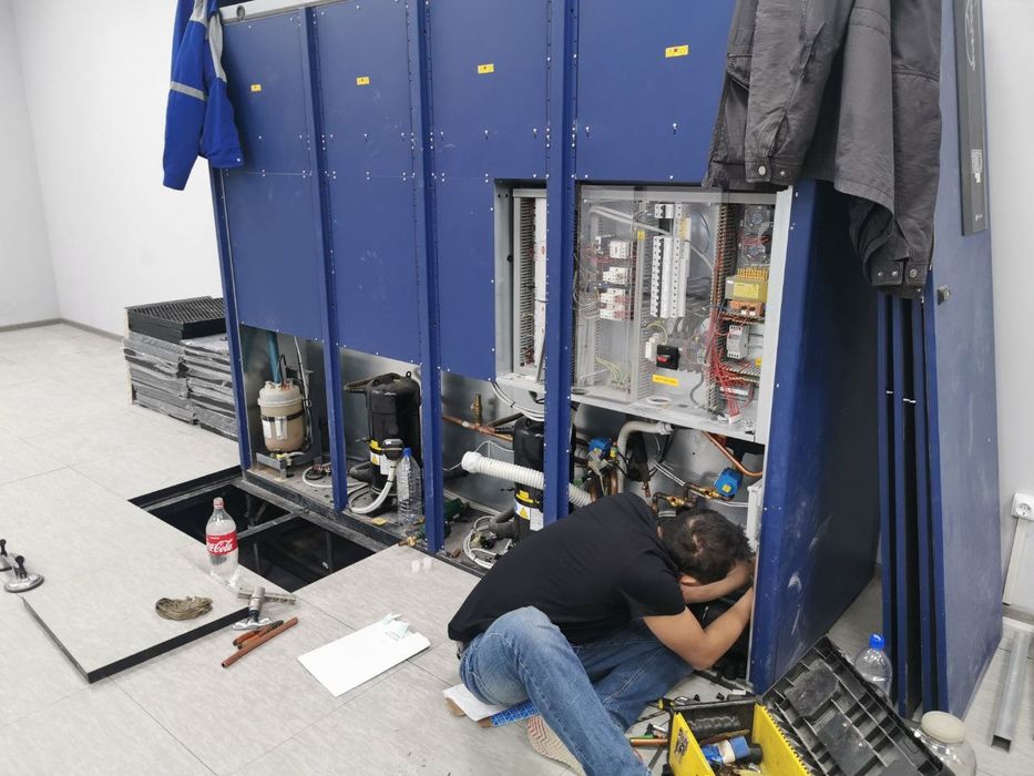 Годовое ослуживпние климатической техники