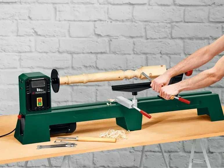 Нов Немски Струг за Дърво Parkside 100см Длето Стругарски Струговане