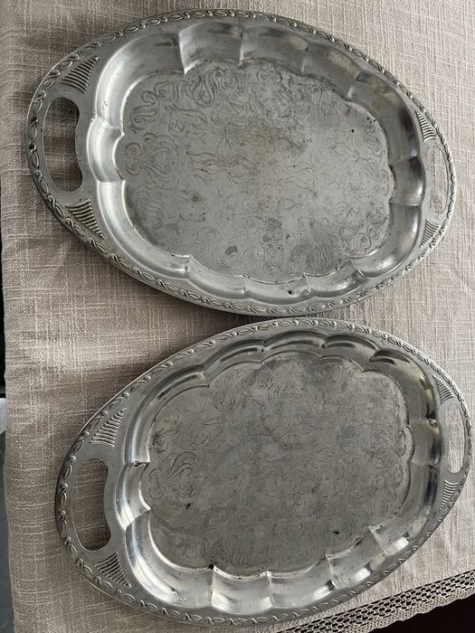 7 tavi servire metalice