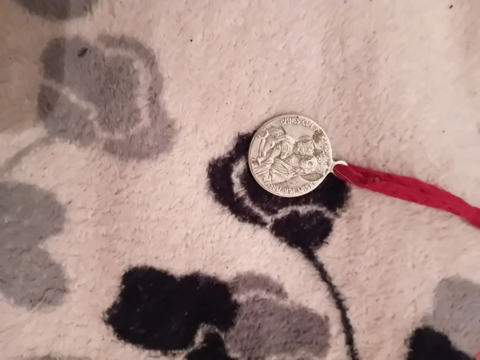 Vand pandantiv argint cu papa Ioan Paul al 2 Lea VATICAN