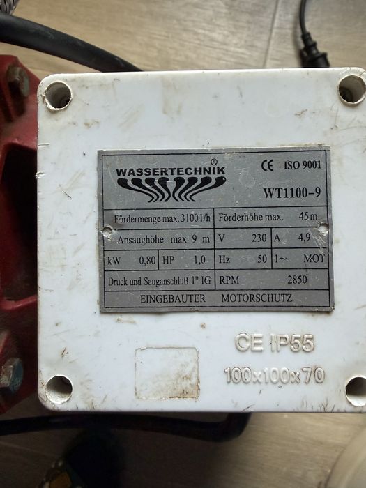 Vand Hidrofor 0.8kW