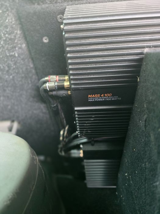 Аудисистема MASS 4.100. 4CH Class AB Power Amplifier