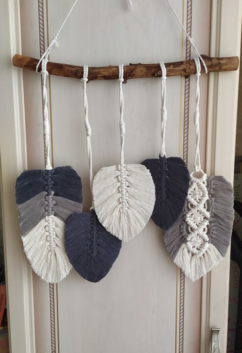 Панно макраме, ручная работа