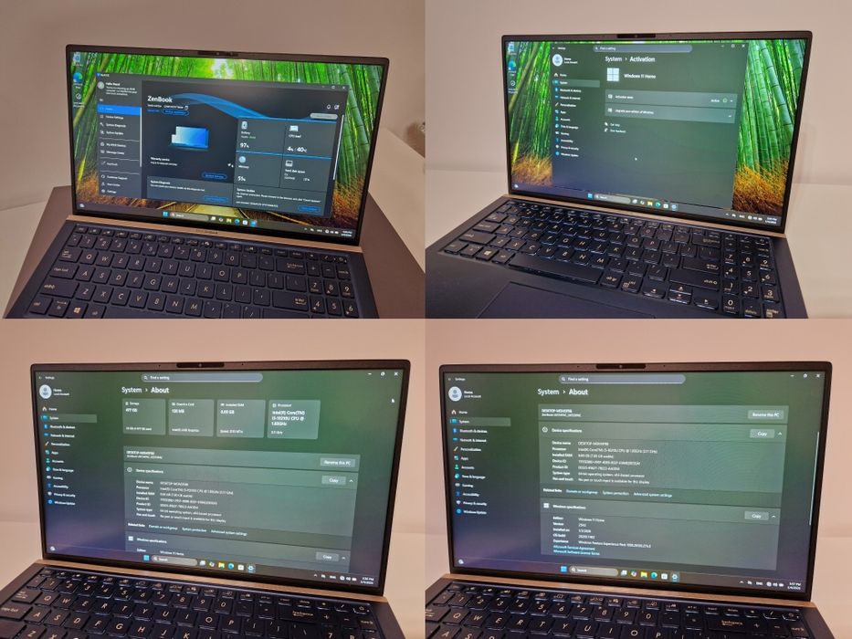 Laptop ASUS ZenBook 15, Intel Core i5, 8Gb RAM, SSD 512Gb, Win 11