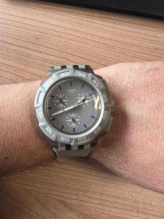 Ceas Swatch SUIM402 - Gray Hero