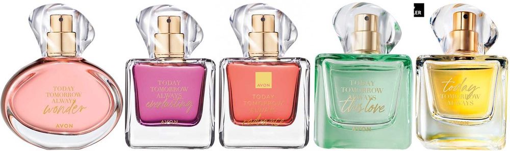 AVON - TTA Today,Far Away,Attraction,Premiere Luxe,Rare Pearls