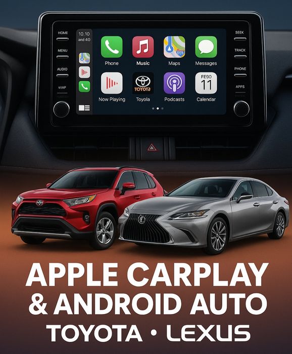 Activare Apple Carplay Android Auto Toyota Lexus Bucuresti sau online